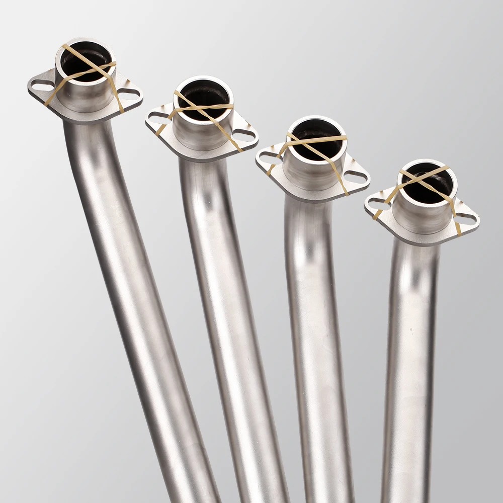 CBR650F CB650R Elbow Motorcycle Exhaust Muffler System Front Link Pipe Slip-On 51MM Muffler New Condition